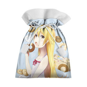 Подарочный 3D мешок Шинобу: в Ухте, 100% полиэстер | Размер: 29*39 см | oshino | shinobu | ошино | синобу | шинобу