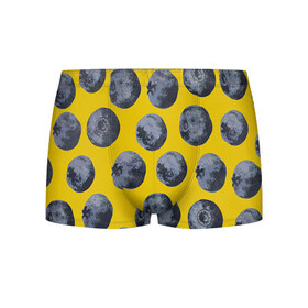 Мужские трусы 3D Ягоды: в Ухте, 50% хлопок, 50% полиэстер | классическая посадка, на поясе мягкая тканевая резинка | еда | черника | ягода