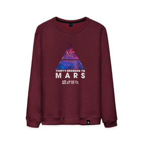Мужской свитшот хлопок с принтом 30 seconds to mars cosmos 2 в Ухте, 100% хлопок |  | 30 | cosmos | mars | seconds | thirty | to