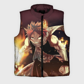 Мужской жилет утепленный 3D с принтом Нацу Хвост Феи в Ухте,  |  | anime | fairy tail | аниме | фейри тейл | хвост феи