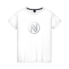 Женская футболка хлопок Team Envyus: в Ухте, 100% хлопок | прямой крой, круглый вырез горловины, длина до линии бедер, слегка спущенное плечо | counter strike | team envyus | team envyusteam