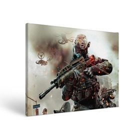 Холст прямоугольный с принтом Ghost Recon в Ухте, 100% ПВХ |  | ghost recon | игры | спецотряд призрак