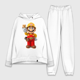 Женский костюм хлопок Oversize с принтом Super Mario в Ухте,  |  | nintendo | марио | нинтендо