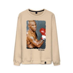 Мужской свитшот хлопок с принтом Майк Тайсон (Mike Tyson) в Ухте, 100% хлопок |  | майк тайсон