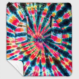 Плед с рукавами Tie dye: в Ухте, 100% полиэстер | Закругленные углы, все края обработаны. Ткань не мнется и не растягивается. Размер 170*145 | tie dye