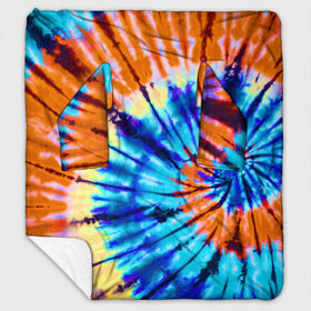 Плед с рукавами Tie dye: в Ухте, 100% полиэстер | Закругленные углы, все края обработаны. Ткань не мнется и не растягивается. Размер 170*145 | tie dye