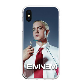 Чехол для iPhone XS Max матовый с принтом Eminem в Ухте, Силикон | Область печати: задняя сторона чехла, без боковых панелей | eminem | music | rap | музыка | реп | эминем