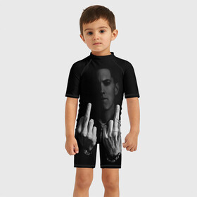 Детский купальный костюм 3D Eminem: в Ухте, Полиэстер 85%, Спандекс 15% | застежка на молнии на спине | eminem | music | rap | музыка | реп | эминем