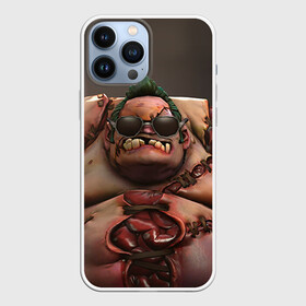 Чехол для iPhone 13 Pro Max с принтом Pudge в Ухте,  |  | Тематика изображения на принте: dota 2 | game | pudge | дота | игры | персонаж