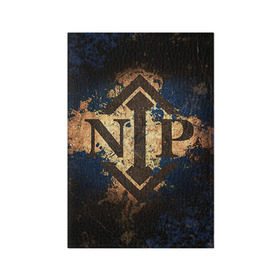 Обложка для паспорта матовая кожа с принтом Ninjas In Pyjamas в Ухте, натуральная матовая кожа | размер 19,3 х 13,7 см; прозрачные пластиковые крепления | nip