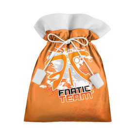 Подарочный 3D мешок с принтом Fnatic team в Ухте, 100% полиэстер | Размер: 29*39 см | 