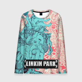 Мужской лонгслив 3D с принтом Linkin Park в Ухте, 100% полиэстер | длинные рукава, круглый вырез горловины, полуприлегающий силуэт | linkin park | rock | линкин парк | рок