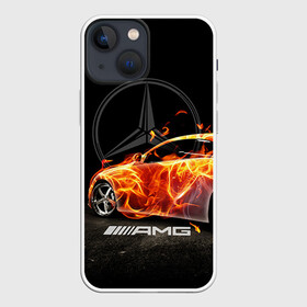 Чехол для iPhone 13 mini с принтом Mercedes в Ухте,  |  | amg | benz | mercedes | бенс | бенц | мерседес