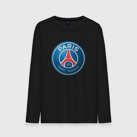Мужской лонгслив хлопок с принтом Paris Saint Germain в Ухте, 100% хлопок |  | псж