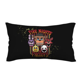 Подушка 3D антистресс с принтом Five Nights At Freddy`s в Ухте, наволочка — 100% полиэстер, наполнитель — вспененный полистирол | состоит из подушки и наволочки на молнии | five nights at freddys | fnaf | freddy | игры | медведь | мишка | фнаф | фредди