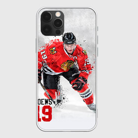 Чехол для iPhone 12 Pro Джонатан Тэйвз: в Ухте, силикон | область печати: задняя сторона чехла, без боковых панелей | джонатан тэйвз | капитан | спорт | хоккей