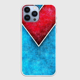 Чехол для iPhone 13 Pro Max Grunge: в Ухте,  |  | гранж | красный | полосы | текстуры