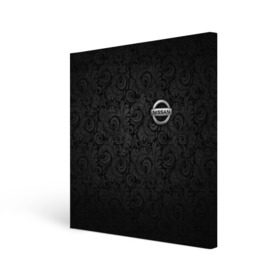 Холст квадратный с принтом Nissan в Ухте, 100% ПВХ |  | nismo | nissan | гтр | низмо | ниссан