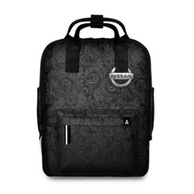 Женский рюкзак 3D с принтом Nissan в Ухте, 100% полиэстер | лямки с регулируемой длиной, сверху ручки, чтобы рюкзак нести как сумку. Основное отделение закрывается на молнию, как и внешний карман. Внутри два дополнительных кармана, один из которых закрывается на молнию. По бокам два дополнительных кармашка, куда поместится маленькая бутылочка
 | nismo | nissan | гтр | низмо | ниссан