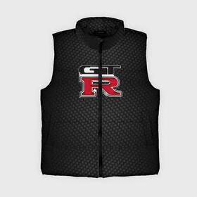 Женский жилет утепленный 3D с принтом Nissan GTR в Ухте,  |  | gtr | nismo | nissan | nissan gtr | гтр | низмо | ниссан