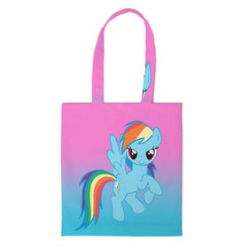 Сумка 3D повседневная с принтом My Little Pony в Ухте, 100% полиэстер | Плотность: 200 г/м2; Размер: 34×35 см; Высота лямок: 30 см | friendship is magic | mlp | my little pony | pinky pie | pony | swag | дружба | литл пони | мой маленький пони | пони | поняши | поняшки | сваг | свэг | чудо