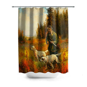 Штора 3D для ванной Охота: в Ухте, 100% полиэстер | плотность материала — 100 г/м2. Стандартный размер — 146 см х 180 см. По верхнему краю — пластиковые люверсы для креплений. В комплекте 10 пластиковых колец | hunting | камуфляж | охота | охотник | собака | туризм