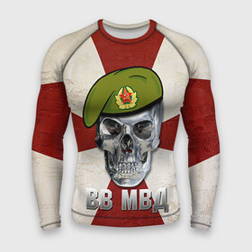 Мужской рашгард 3D с принтом ВВ МВД в Ухте,  |  | вв мвд | мвд | силовые структуры