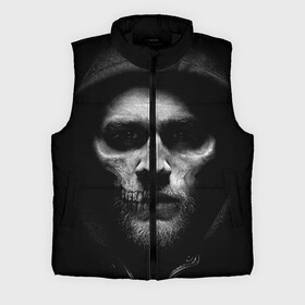 Мужской жилет утепленный 3D с принтом Sons Of Anarchy в Ухте,  |  | Тематика изображения на принте: sons of anarchy | анархии | сыны