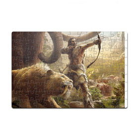Пазл магнитный 126 элементов с принтом Far Cry Primal в Ухте, полимерный материал с магнитным слоем | 126 деталей, размер изделия —  180*270 мм | 