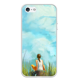 Чехол для iPhone 5/5S матовый Portal 2: в Ухте, Силикон | Область печати: задняя сторона чехла, без боковых панелей | games | half life 3 | portal | portal 2 | valve | игры