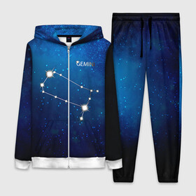 Женский костюм 3D с принтом Близнецы в Ухте,  |  | близнецы | звезда | звезды | знак зодиака | космос | созвездие