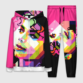 Женский костюм 3D с принтом Майкл Джексон в Ухте,  |  | michael jackson | майкл джексон | поп арт | портрет