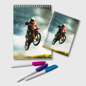 Блокнот Эндуро: в Ухте, 100% бумага | 48 листов, плотность листов — 60 г/м2, плотность картонной обложки — 250 г/м2. Листы скреплены удобной пружинной спиралью. Цвет линий — светло-серый
 | extreme | мото | мотокросс | мотоцикл | экстрим