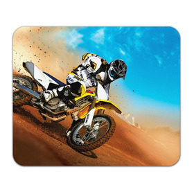 Коврик прямоугольный Эндуро: в Ухте, натуральный каучук | размер 230 х 185 мм; запечатка лицевой стороны | extreme | мото | мотокросс | мотоцикл | спорт | экстрим
