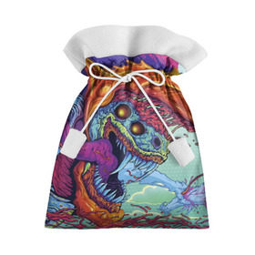 Подарочный 3D мешок с принтом Hyper beast в Ухте, 100% полиэстер | Размер: 29*39 см | counter strike | cs | hyper beasthyper beast