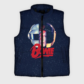 Мужской жилет утепленный 3D Bowie: в Ухте,  |  | bowie | david | боуи | дэвид | музыкант | певец | рок