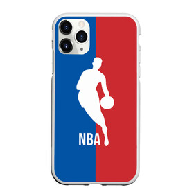 Чехол для iPhone 11 Pro матовый Эмблема NBA: в Ухте, Силикон |  | basketball | nba | баскет | баскетбол | баскетбольный | нба | спорт | эмблема