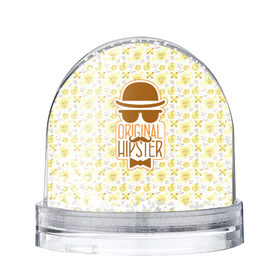 Водяной шар Original Hipster: в Ухте, Пластик | Изображение внутри шара печатается на глянцевой фотобумаге с двух сторон | hipster | усы