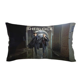 Подушка 3D антистресс с принтом Sherlock в Ухте, наволочка — 100% полиэстер, наполнитель — вспененный полистирол | состоит из подушки и наволочки на молнии | benedict | cumberbatch | freeman | holmes | martin | sherlock | бенедикт | ватсон | доктор | камбербэтч | мартин | фриман | холмс | шерлок