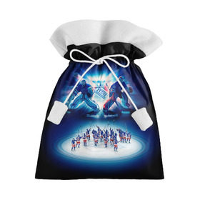 Подарочный 3D мешок Нью-Йорк Рейнджерс: в Ухте, 100% полиэстер | Размер: 29*39 см | nhl | нхл | нью йорк рейнджерс | хоккеист | хоккей