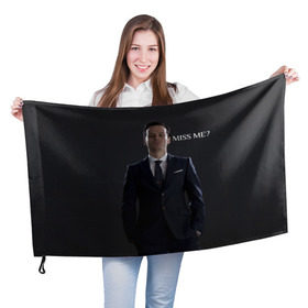 Флаг 3D с принтом Miss Me? в Ухте, 100% полиэстер | плотность ткани — 95 г/м2, размер — 67 х 109 см. Принт наносится с одной стороны | doctor | holmes | holms | moriarty | sherlock | sherlok | vatson | ватсон | доктор | мориарти | холмс | шерлок | шерлок холмс