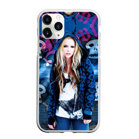 Чехол для iPhone 11 Pro Max матовый с принтом Аврил Лавин в Ухте, Силикон |  | avril lavigne | аврил лавин | автор исполнитель | актриса | дизайнер | канадская | певица