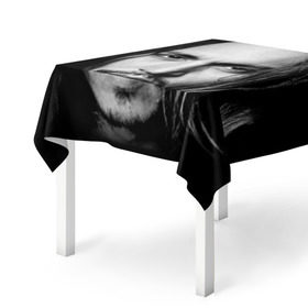 Скатерть 3D Джонни Депп: в Ухте, 100% полиэстер (ткань не мнется и не растягивается) | Размер: 150*150 см | johnny depp