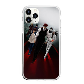 Чехол для iPhone 11 Pro матовый Фронт кровавой блокады: в Ухте, Силикон |  | anime | blood blockade battlefront | kekkai sensen | барьер | заградители кровавого барьера | стражи барьера