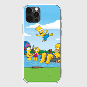 Чехол для iPhone 12 Pro Max с принтом The simpsons в Ухте, Силикон |  | 