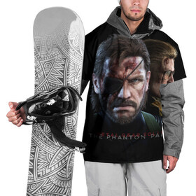 Накидка на куртку 3D с принтом Снейк в Ухте, 100% полиэстер |  | Тематика изображения на принте: kojima | metal gear solid | снейк | хидэо кодзима