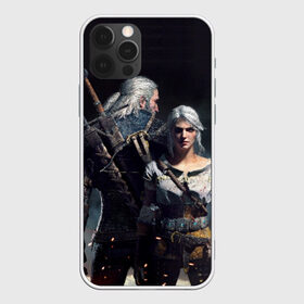Чехол для iPhone 12 Pro Max с принтом Geralt and Ciri в Ухте, Силикон |  | Тематика изображения на принте: ciri | gerald | roach | wild hunt | witcher | ведьмак | ведьмы | геральд | дикая охота | йен | йеннифер | плотва | цири