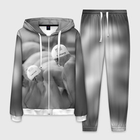 Мужской костюм 3D с принтом Пловцы в Ухте, 100% полиэстер | Манжеты и пояс оформлены тканевой резинкой, двухслойный капюшон со шнурком для регулировки, карманы спереди | плавание | спорт