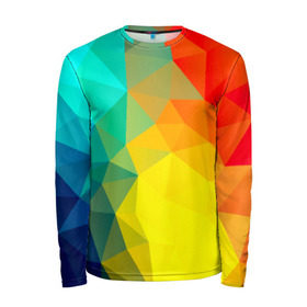 Мужской лонгслив 3D Fairy: в Ухте, 100% полиэстер | длинные рукава, круглый вырез горловины, полуприлегающий силуэт | абстракт | абстракции | волны | прикольные | ромб | текстуры