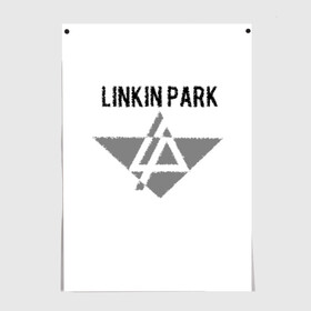 Постер с принтом Linkin Park в Ухте, 100% бумага
 | бумага, плотность 150 мг. Матовая, но за счет высокого коэффициента гладкости имеет небольшой блеск и дает на свету блики, но в отличии от глянцевой бумаги не покрыта лаком | линкин парк